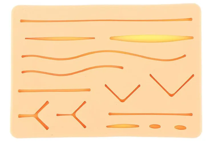 ALMOHADILLA PRÁCTICA MÉDICA DE SUTURA ESTUDIANTE DE MEDICINA - Imagen 7