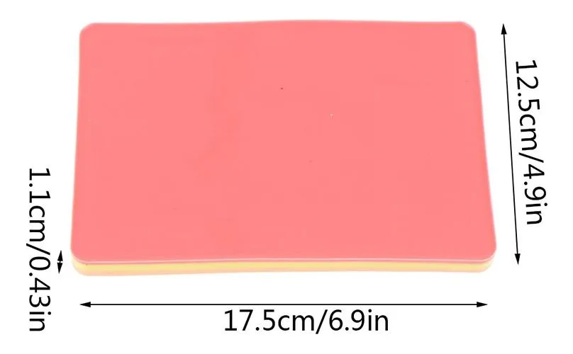 ALMOHADILLA PRÁCTICA MÉDICA DE SUTURA ESTUDIANTE DE MEDICINA - Imagen 6