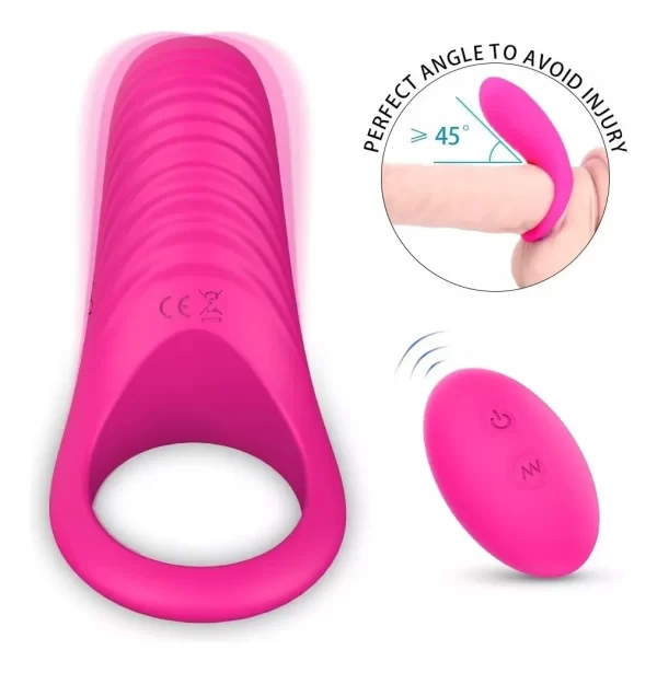 Anillo Vibrador Control Remoto Para El Pene Himan - Imagen 6