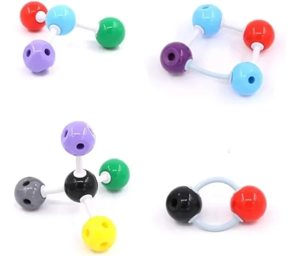 Kit De Estructura Inorgánica Orgánica Molecular De 240 Pieza - Imagen 6