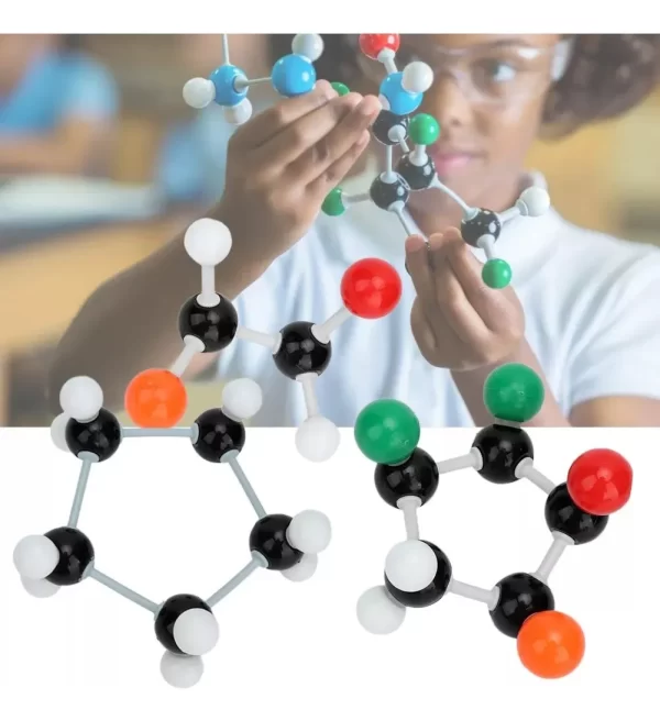 Kit De Estructura Inorgánica Orgánica Molecular De 240 Pieza - Imagen 3