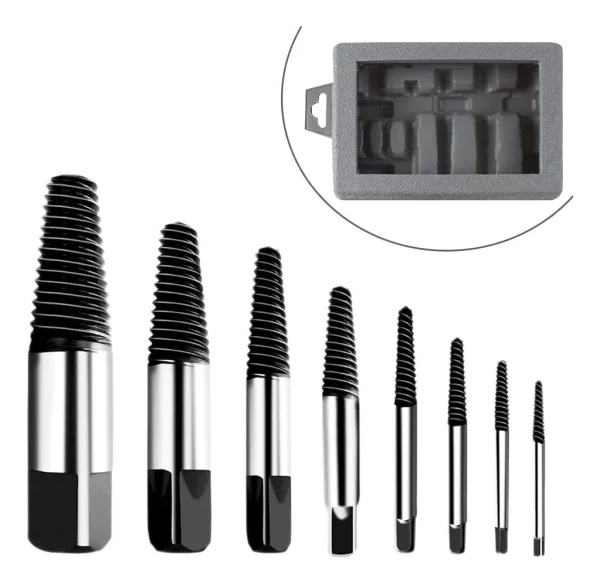 Juego De Extractores De Tornillos Rotos 8 Pzas (copia) - Imagen 6