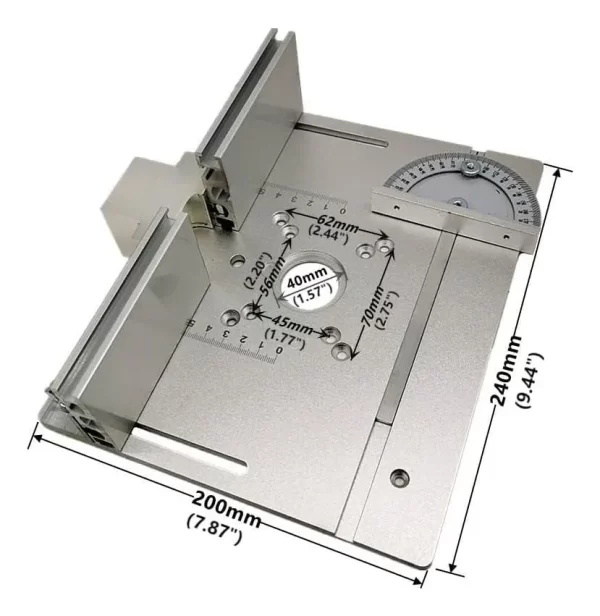 Placa De Inserción Para Mesa Fresadora - Imagen 2