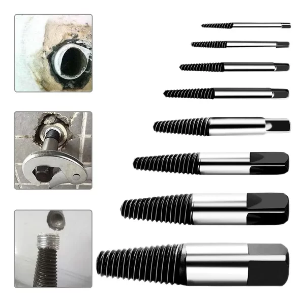 Juego De Extractores De Tornillos Rotos 8 Pzas (copia) - Imagen 10