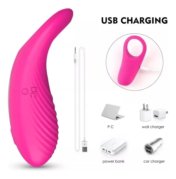 Anillo Vibrador Control Remoto Para El Pene Himan - Imagen 4