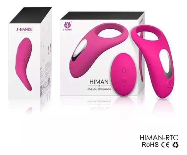 Anillo Vibrador Control Remoto Para El Pene Himan - Imagen 7