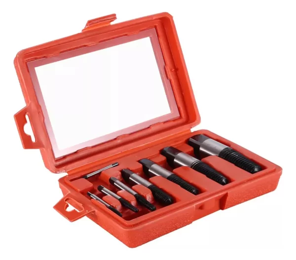 Juego De Extractores De Tornillos Rotos 8 Pzas