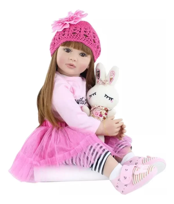 Muñeca Bebé Reborn Realista De Silicona. - Imagen 2
