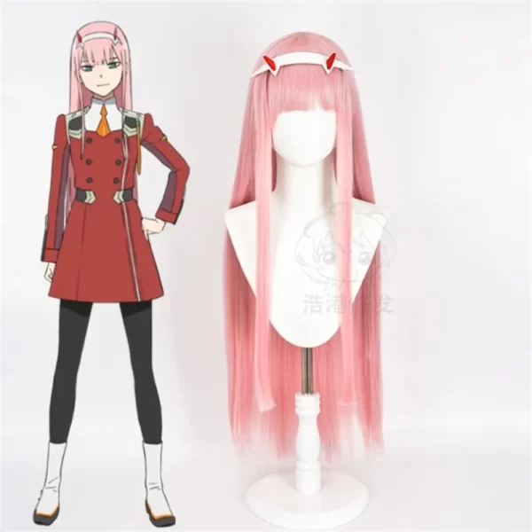 Peluca Anime Cosplay Daring In The Franxx - Imagen 6