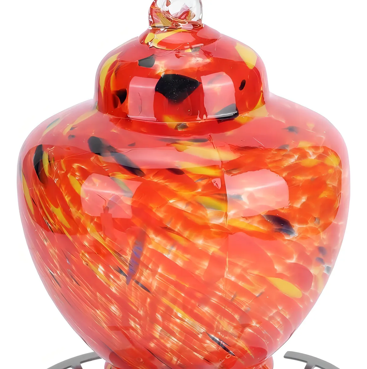 Bebedero Comedero Para Colibríes Para Exterior Color Rojo - Imagen 4