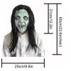 Máscara De Mujer Vieja De Halloween Realista Aterradora - Imagen 9