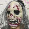 Máscara De Mujer Vieja De Halloween Realista Aterradora - Imagen 8