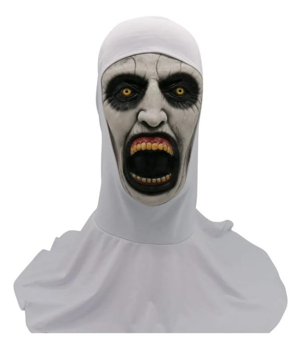 Mascara Halloween La Monja - Imagen 2