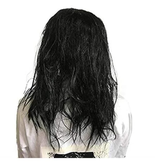 Máscara De Mujer Vieja De Halloween Realista Aterradora - Imagen 4