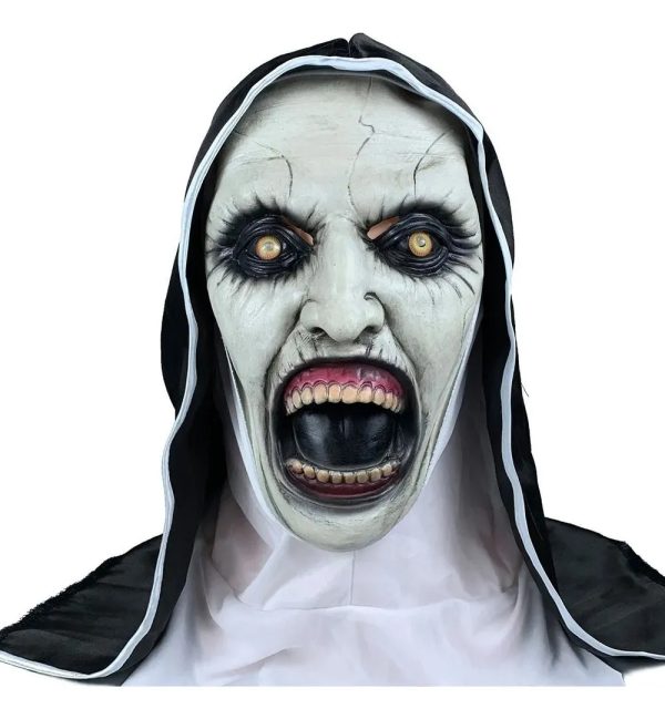 Mascara Halloween La Monja - Imagen 4