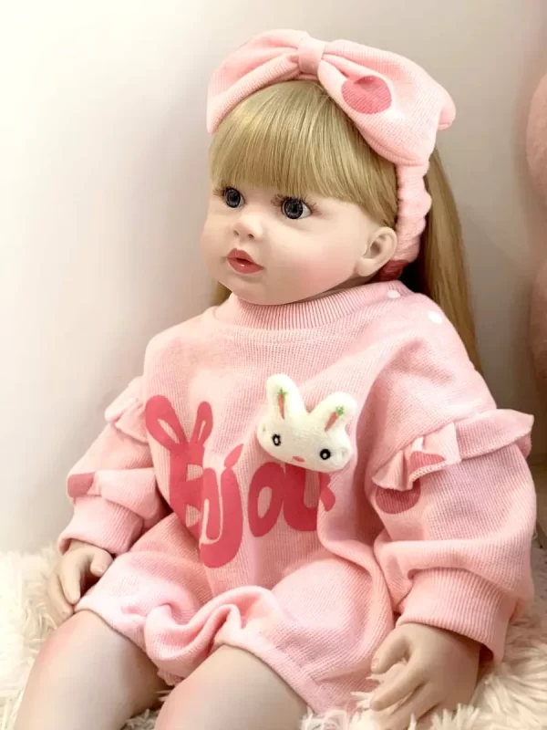 Muñeca Bebé Reborn Realista De Silicona. - Imagen 5