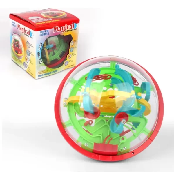 Juego De Destreza 3d Laberinto 100 Eslabones. - Imagen 5