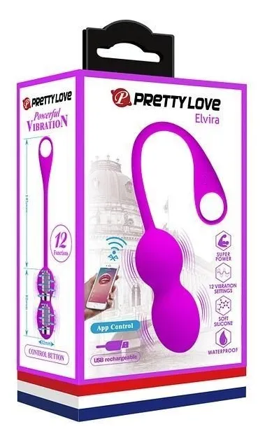 Pretty Love Elvira - Silicona12 Modos Vibración Control App