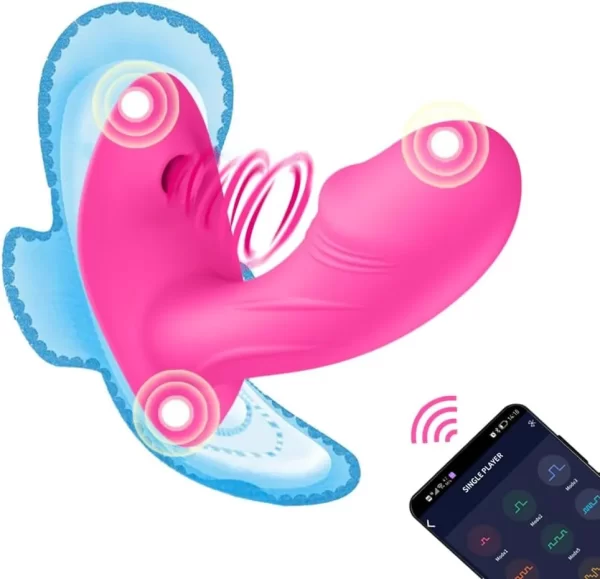 Consolador Vibrador Inalámbrico Punto G Con App - Imagen 7