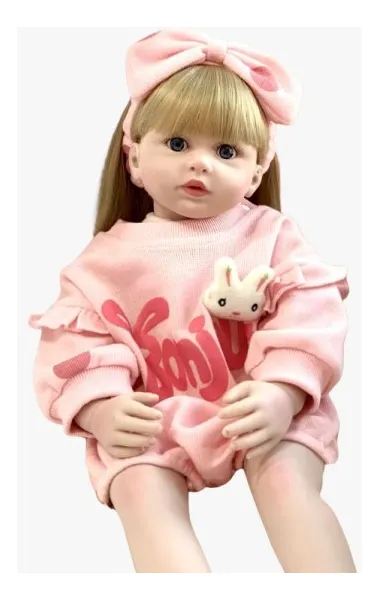 Muñeca Bebé Reborn Realista De Silicona. - Imagen 7