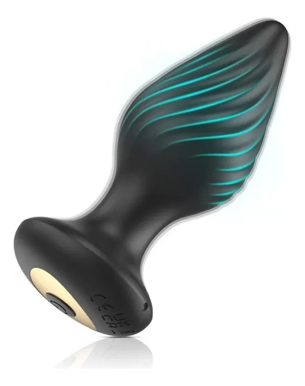 Vibrador Plug Anal Inalámbrico Punto G Con App - Imagen 8