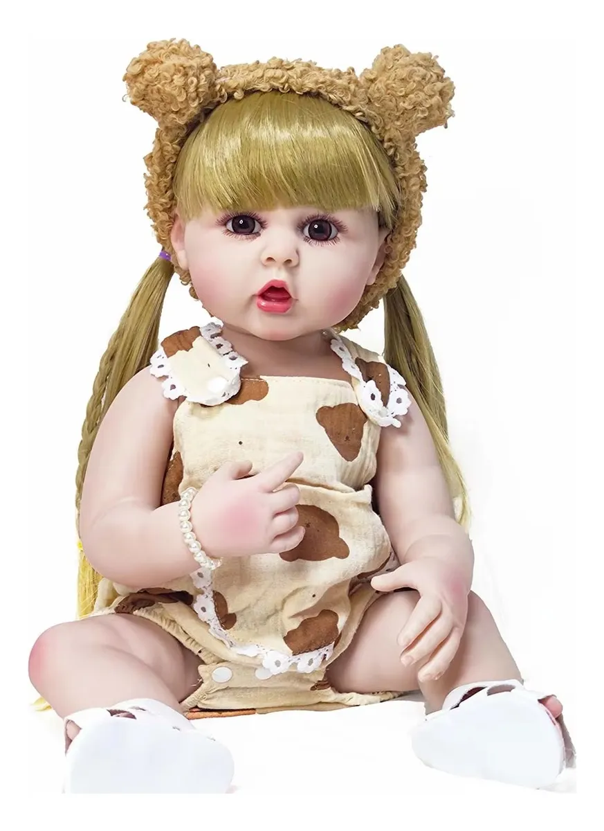 Muñeca Bebé Reborn Realista De Silicona. - Imagen 3