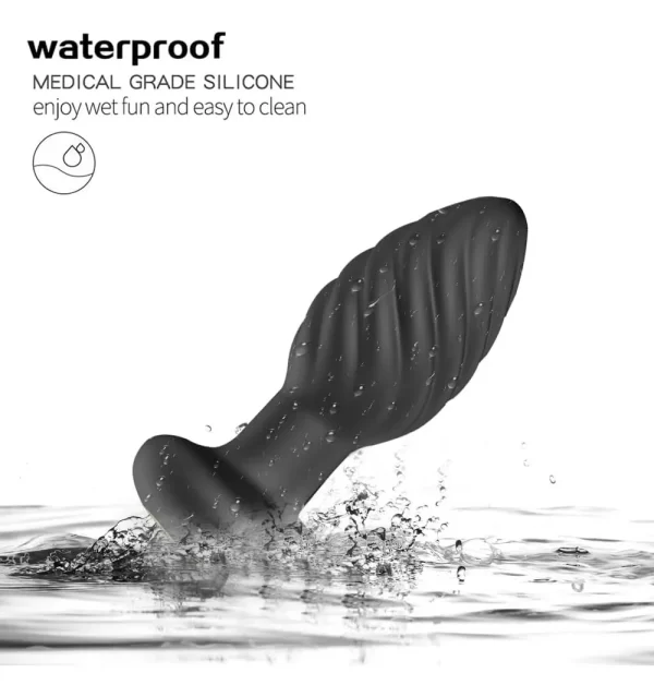 Vibrador Plug Anal Inalámbrico Punto G Con App - Imagen 6