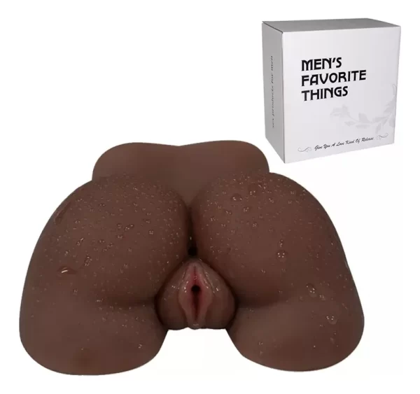 Masturbador Realista 3d, Vagina Y Ano Mulata - Imagen 3