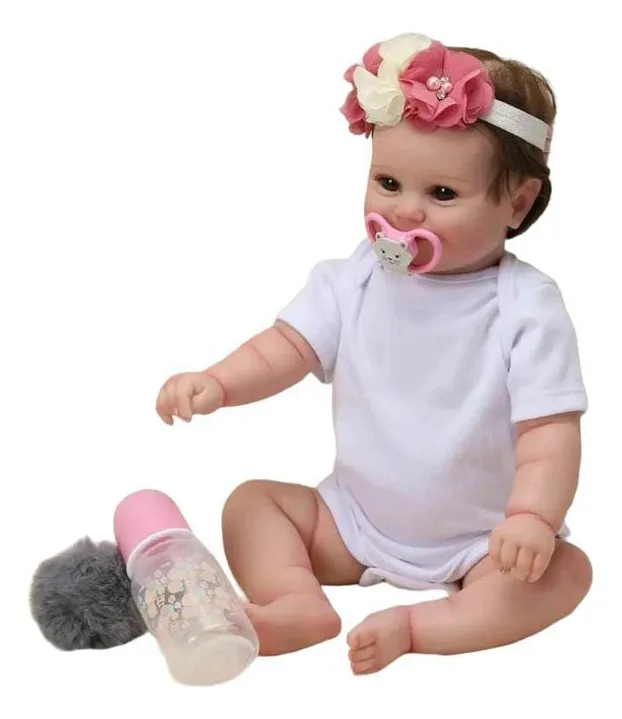 Muñeca Bebé Reborn Realista De Silicona. - Imagen 7
