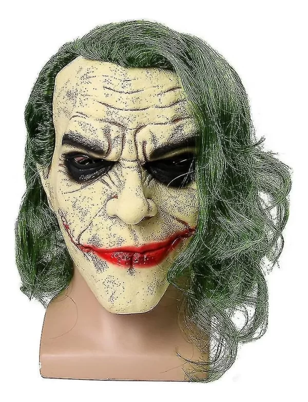 Máscara Halloween Joker, Máscara De Látex Batman Joker - Imagen 7