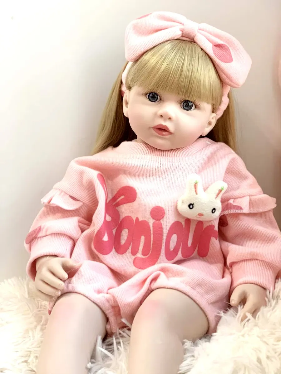 Muñeca Bebé Reborn Realista De Silicona. - Imagen 4