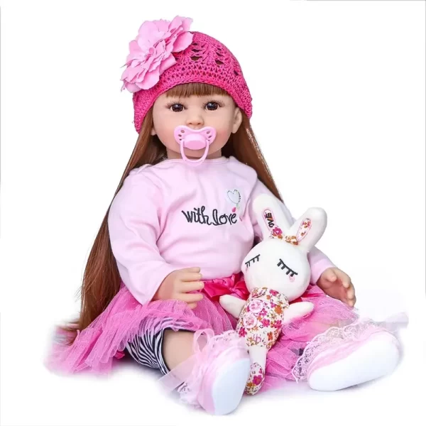 Muñeca Bebé Reborn Realista De Silicona. - Imagen 5