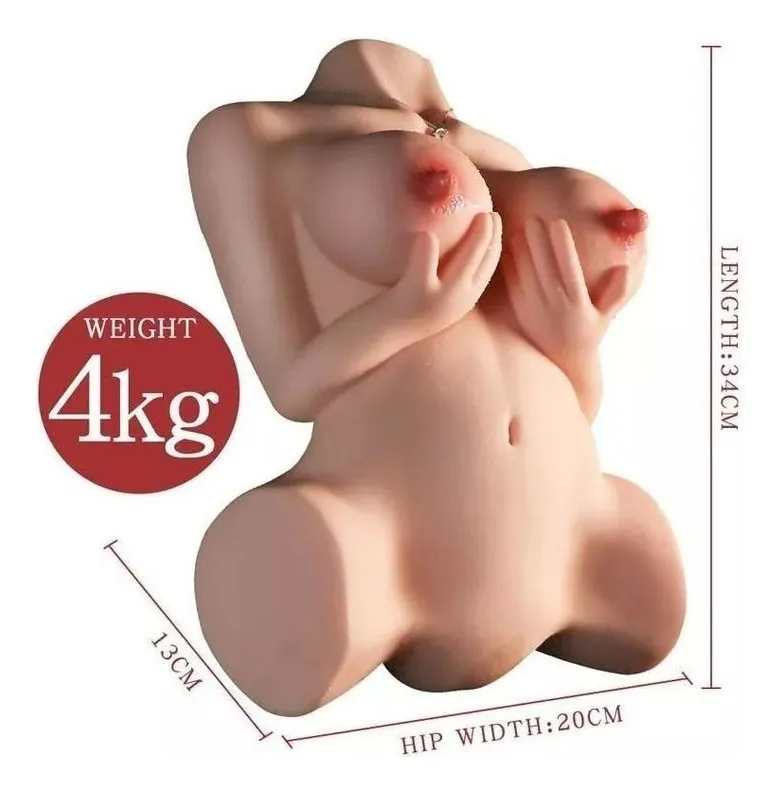 Masturbador Muñeca De Silicona 4 Kg - Imagen 2