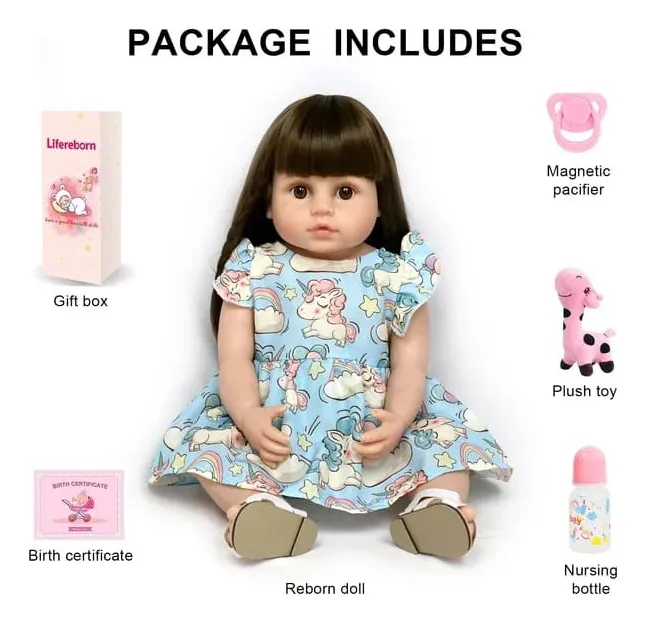 Muñeca Bebé Reborn Realista De Silicona. - Imagen 6