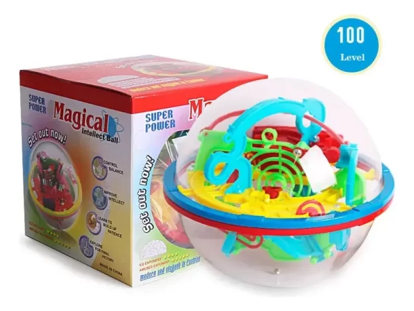 Juego De Destreza 3d Laberinto 100 Eslabones.