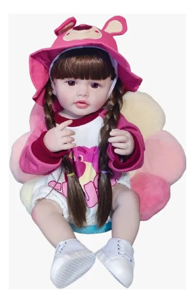 Muñeca Bebé Reborn Realista De Silicona. - Imagen 7