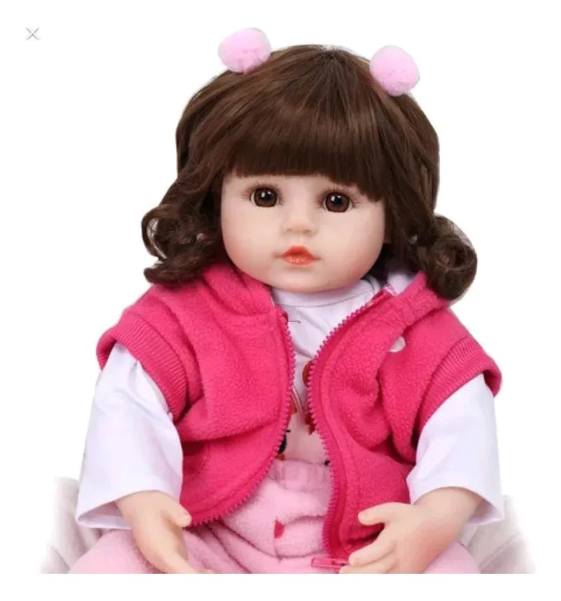 Muñeca Bebé Reborn Realista De Silicona. - Imagen 8