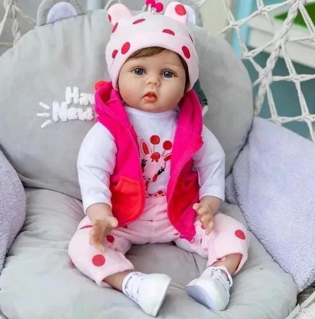 Muñeca Bebé Reborn Realista De Silicona. - Imagen 2