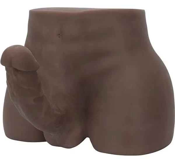 Masturbador Torso Masculino Sexual Con Ano Y Dildo Silicona - Imagen 3