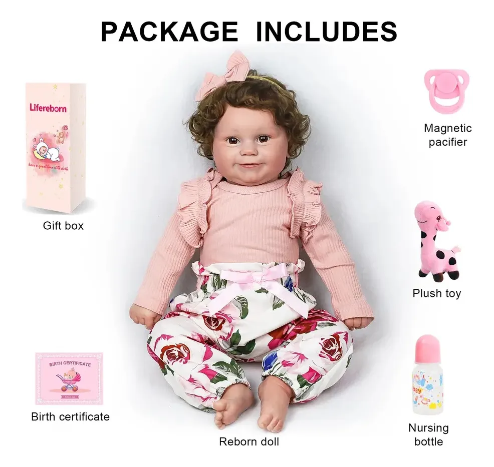 Muñeca Bebé Reborn Realista De Silicona. - Imagen 2