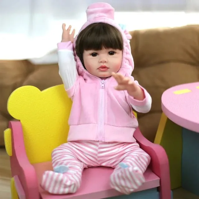 Muñeca Bebé Reborn Realista De Silicona. - Imagen 5