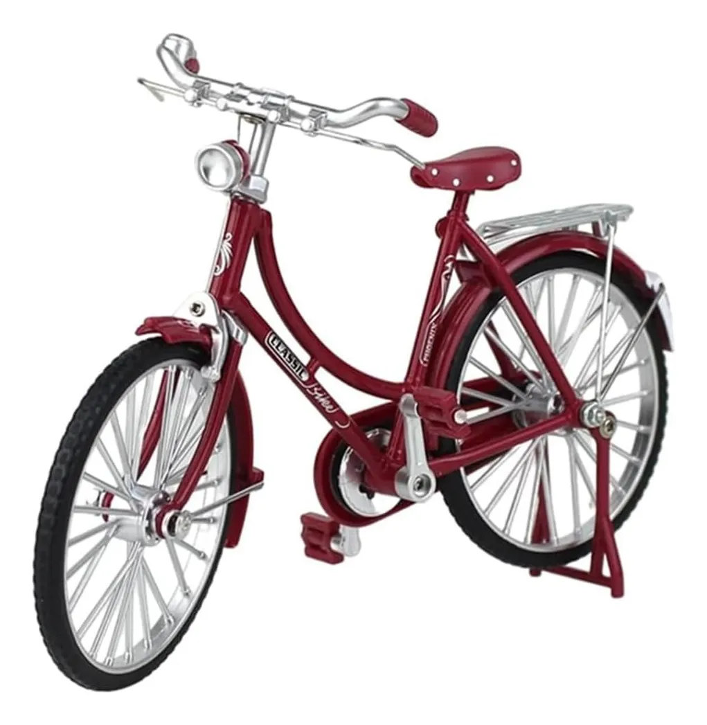 Bicicleta Modelo Vintage Bicicleta Ornamento Decoración
