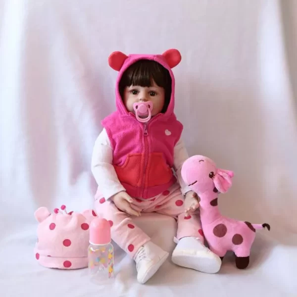 Muñeca Bebé Reborn Realista De Silicona. - Imagen 2