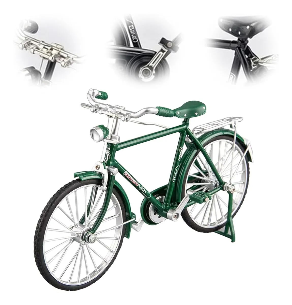 Bicicleta Modelo Vintage Bicicleta Ornamento Decoración - Imagen 6