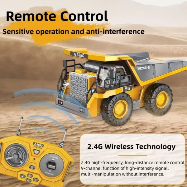 Camión Tolva Control Remoto 2.4 Ghz - Imagen 2