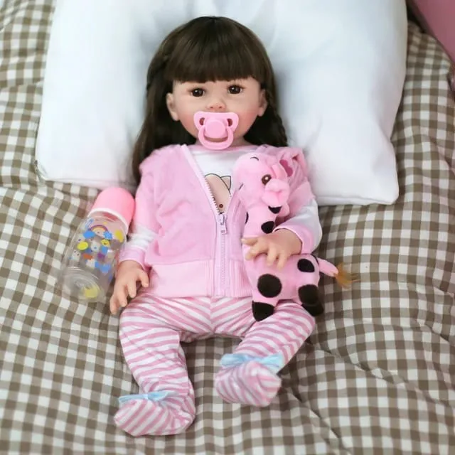 Muñeca Bebé Reborn Realista De Silicona. - Imagen 2