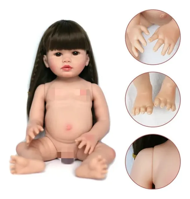 Muñeca Bebé Reborn Realista De Silicona. - Imagen 7
