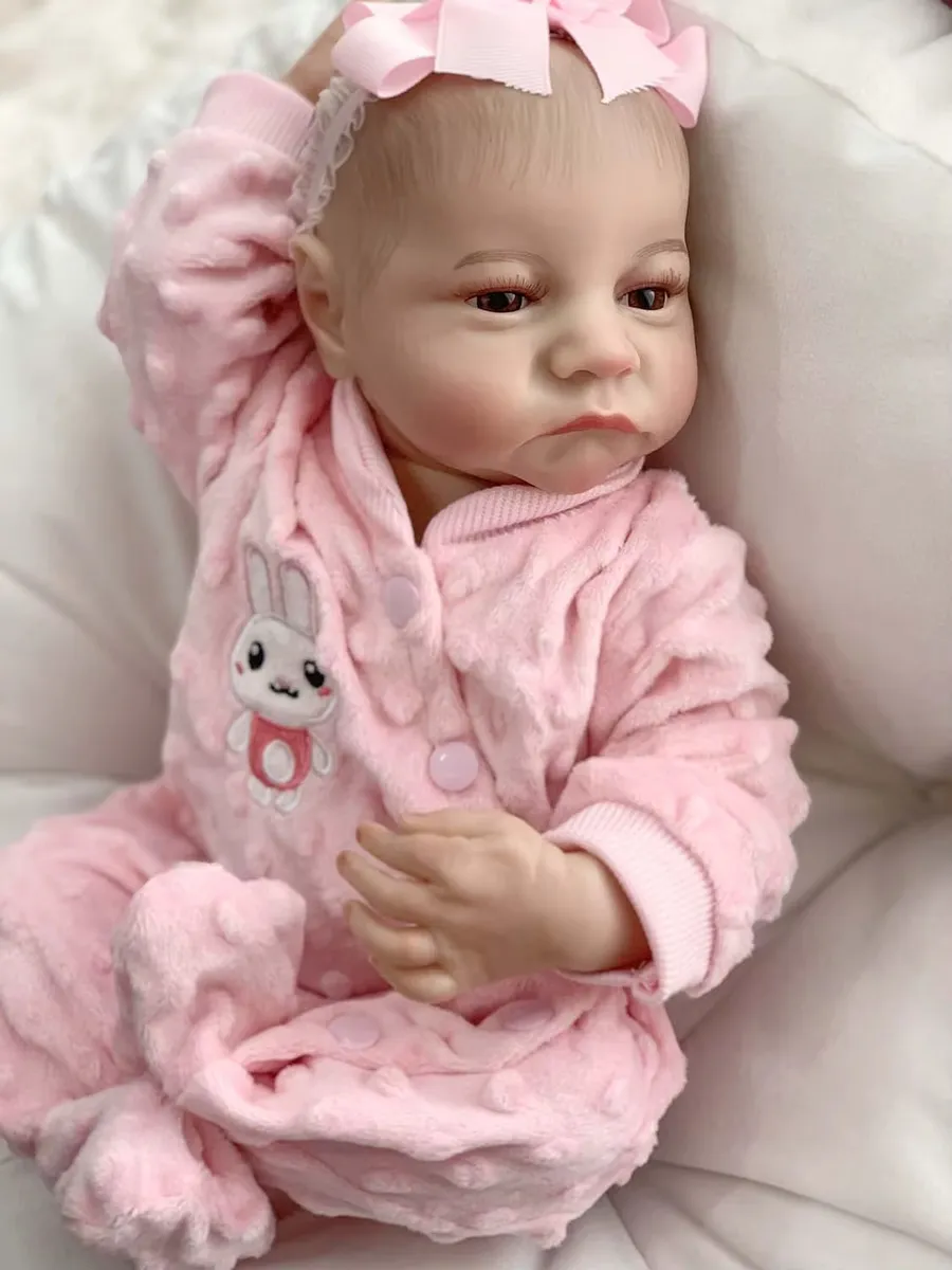 Muñeca Bebé Reborn Realista De Silicona. - Imagen 6