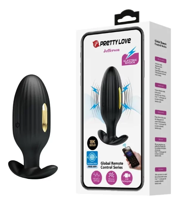 Vibrador Pretty Love Jefferson Controlado X Tu Celular.
