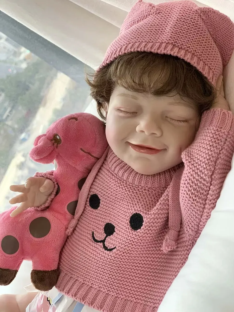 Bebé Hombre Resborn Recién Nacido Realista De Silicona. - Imagen 2